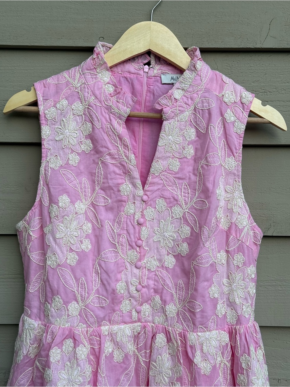 Avara Maddie Pink Lace Short Dress M NWT - Picture 5 of 14